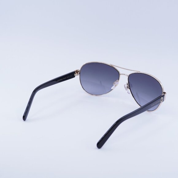 Marc Jacobs MARC 699/S 0RHL 9O Sunglasses Gold/Black Aviator Frame, Grey Lenses - Picture 9 of 10